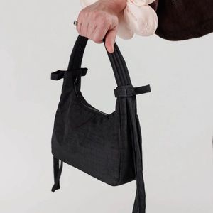BAGGU Sandy Liang mini bow bag in black NWT